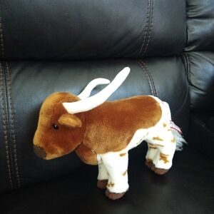 Douglas Cuddle Toy Texas Longhorn Bull Plush